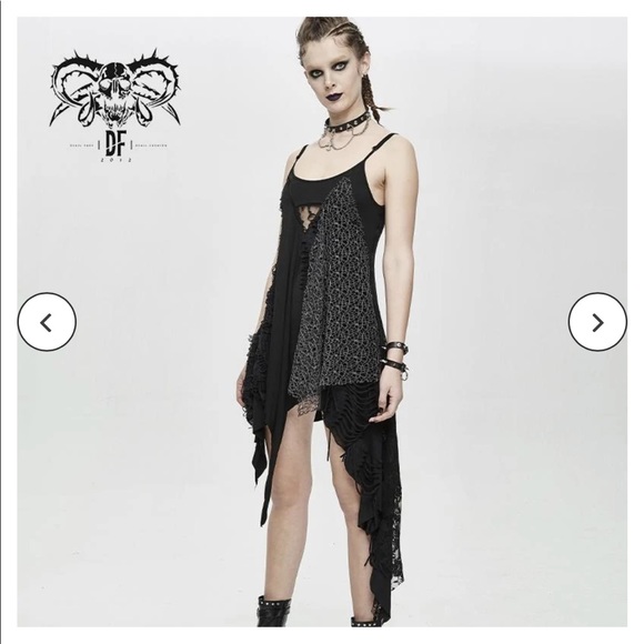 ‘April Ethereal’ Casual Punk Dress - Picture 3 of 6